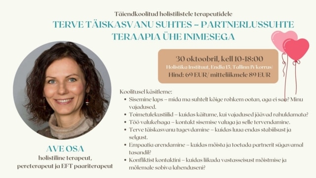 ave osa koolitus event